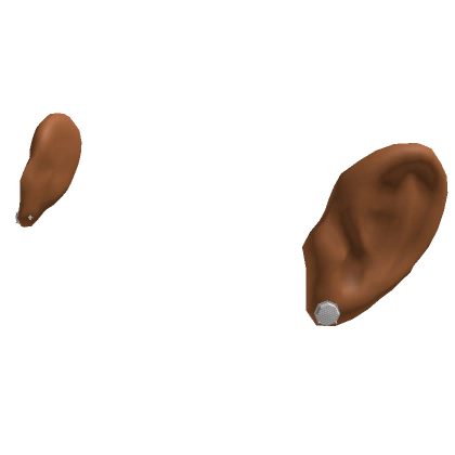 Ears w/Diamond Earrings Ears w/Diamond Earrings