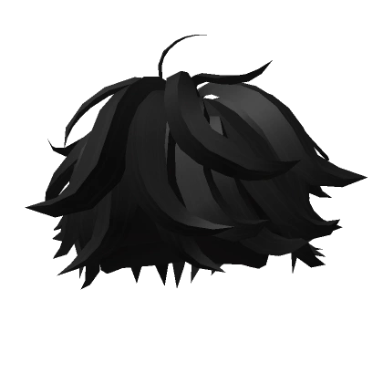 Black Soft Messy Hair