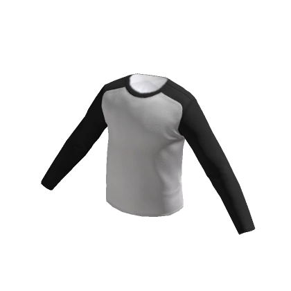Baseball Long Sleeve - B&W Baseball Long Sleeve - B&W