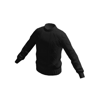 Knit Sweater - Black
