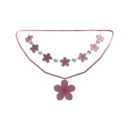 Pink Sakura Necklace Pink Sakura Necklace