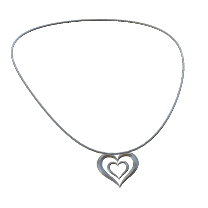 Y2K Heart Necklace