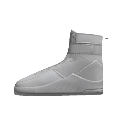 High Tops - White - Left