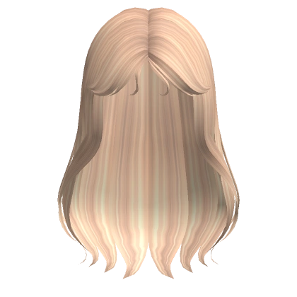 Loose Blonde Wavy Bangs Loose Blonde Wavy Bangs