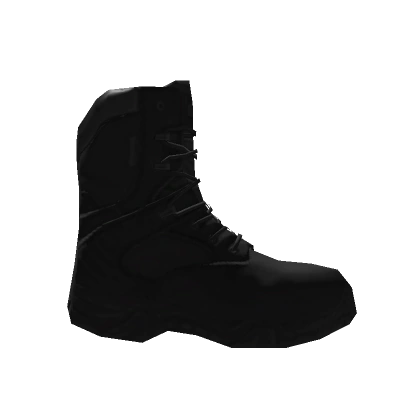 Military Boots - Black - Right Military Boots - Black - Right